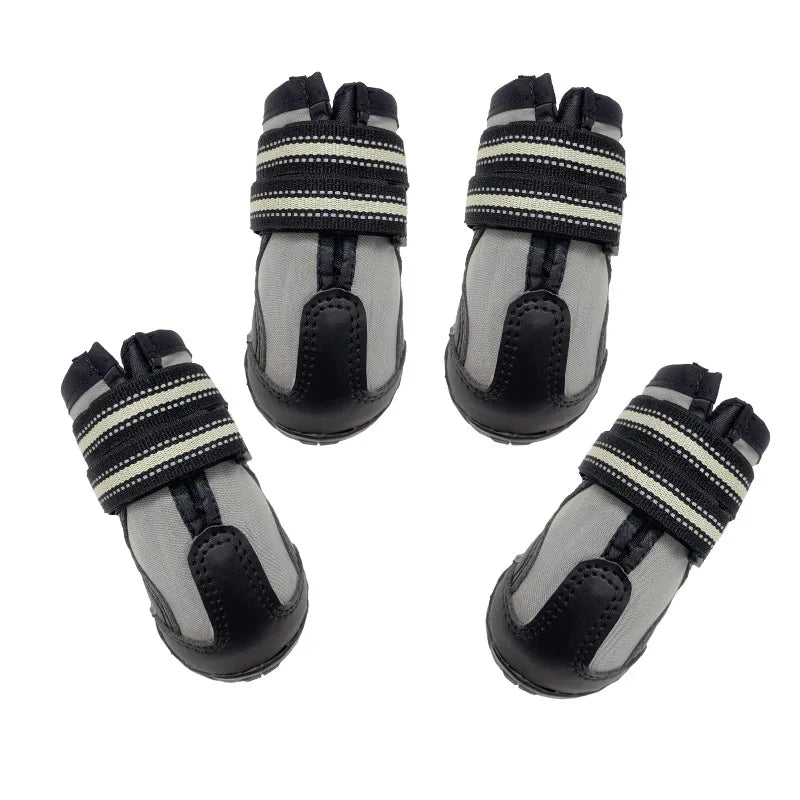 Wholesale Stocked Fashion Snow Ice Boots Pet Dog Waterproof Shoes Dog Snow Windproof