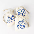 Kids Hanukkah Gift Bag Set 8 Nights of Hanukkah Gift Bags Hanukkah Countdown Calendar Chanukah Drawstring Burlap Bags