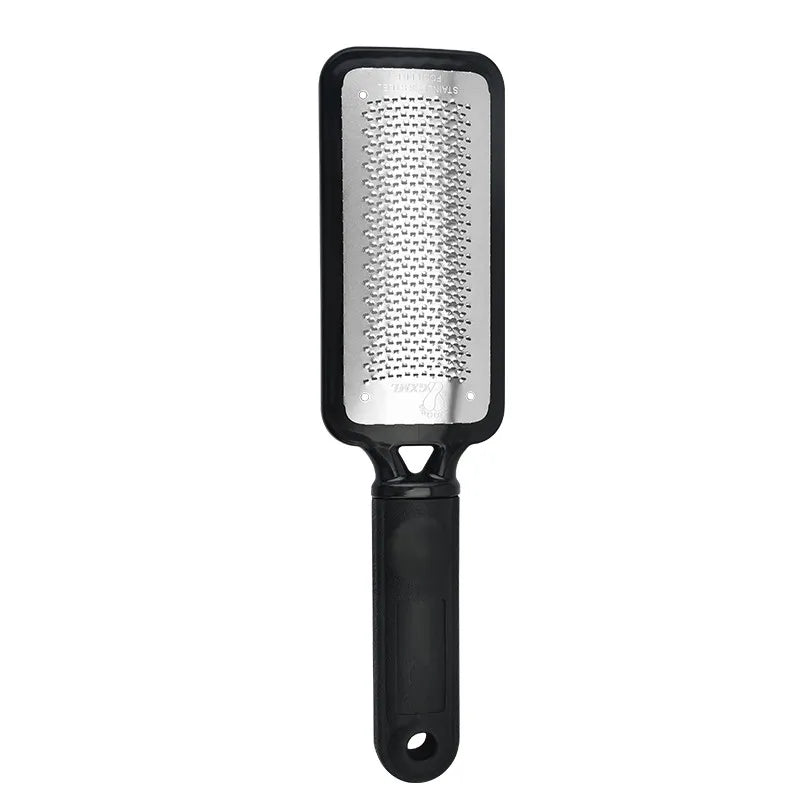 Colossal Long Handle Professional Pedicure Rasp Foot File Stainless Steel Durable Foot Care Tool to Remove Hard Skin