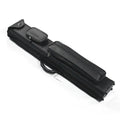 High-end Leather 3x5 Black 1/2-pc Pool Cue Case Bag 3Butts 5Shafts Carry 3B5S Billiard Pool Cue Sticks Case on Sale