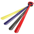 Plastic Smooth Surface Shoehorn Lightweight Long Handled Shoe Horns With Hang Hole