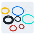 SWKS Factory Price Transparent Clear Colourful VMQ Silicone O-Rings Rubber O Rings Seals MegaBDM