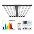 900W Full Spectrum LED Grow Light Bloom CRI80 IP44 120 Viewing Angle 5-Year Warranty Bright Aluminum Body Efficient 2.9umol/J