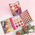 Four-Layer Book Eyeshadow Palette 117 Colors Pearlescent Matte Highlight Blush Fine Shimmer Fair Skin Tone Beginner Makeup Set