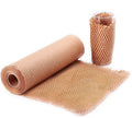 Eco-Friendly Recyclable Wrapping Paper Wrapping Protection Roll With Fragile Sticker Perforated-Packing Honeycomb Paper