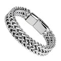 Wholesale Fashion All-match Silver Bracelets Stainless Steel Men Bracelet