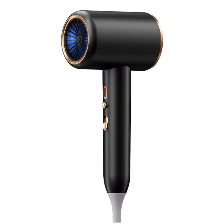 New Generation High-Speed Hair Dryer 2400W High-Power Blue Light Negative Ion Ultra Silent Recommended for Home Below Dryer