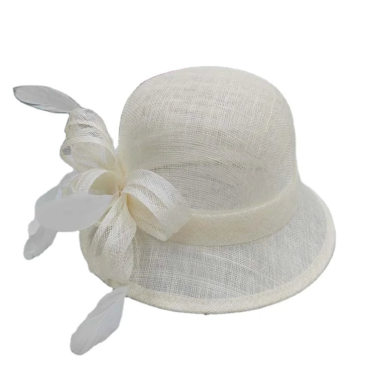 Fashion woman Women Church Formal Caps Hats Kentucky Derby Fascinator banquet Hat for Wedding Ladies