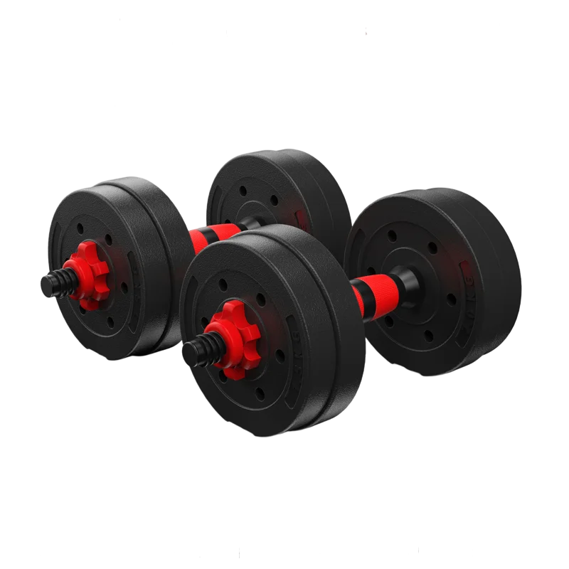 China Fast Delivery Hot Selling Gym Fitness Muscle Strength Training Dumbbells Adjustable Dumbbell Set