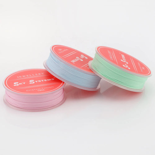 0.7mm Jewelry Polyester Cord Thread Jewelry Accessories Handmade Braided Bracelet Necklace Jewelry Material