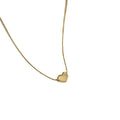 Upgrade Stainless Steel Fashionable Elegant Sweet Cute Short Gold Love Heart Necklace Clavicle Chain
