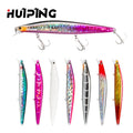 Top Fishing Lure Sinking Minnow 140S 140mm 26g Saltwater Black Bass Pike Long Casting Hard Baits Tungsten Weight Pesca