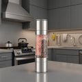 Low MOQ BBQ Tools Hot Sale Stainless Steel Manual Salt and Pepper Grinder With Adjustable Mechanism