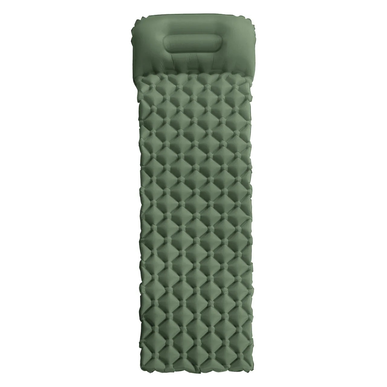 Lightweight TPU Waterproof Ultralight Air Mattress Mat with Pillow Insulated Air Mat Outdoor Inflatable Sleeping Pad