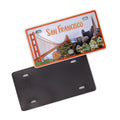 14 Years Professional Factory Custom Nameplate Stamping Magnetic License Plate Magnets Souvenir Wholesale