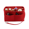 Hot Sale Custom Felt Cosmetic Makeup Bag Felt Cosmetic Bags Travel Inner Purse Portable Handbag Storage Organizer Tote