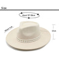 Landfond Accessory Four Seasons New Fashion Retro Fedora Hat with Lace Bow-bound Top Hat 100% Polyester
