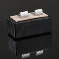 2024 New Design Style Fashion French Wedding Groom Copper Material Mens Cufflinks Button Suit Accessories