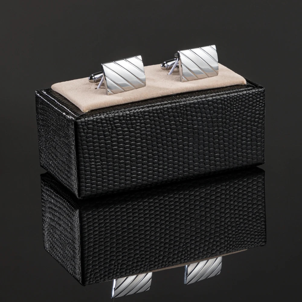 2024 New Design Style Fashion French Wedding Groom Copper Material Mens Cufflinks Button Suit Accessories