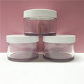 Luxury Thick Wall Cream Lotion Skin Care Serum Body Scrub PET Jar with Lid