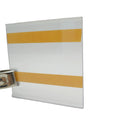 Clear Plastic Price Label Holder for Shelf Adhesive Label Holder for Supermarket Shelf