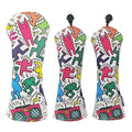 Customized Waterproof Embroidery Golf Clubs Callaway Headcovers Driver Cover PU Leather Golf Head Cover