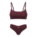 BS302 Wholesale High Quality Ladies Comfortable Soft Wireless Sexy Leopard Seamless Bra & Brief Sets