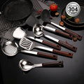 Stainless Steel Cooking Tools Shovels Turner Ladle Spoon Colander Filter Kitchen Utensils Household Restaurant