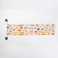 Eco-Friendly Reusable Folding Cotton Bread Storage Bag with Zipper Medium Size Fresh Homemade Bread Container