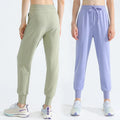 Lu Modal Loose Thin Sweatpants Women's Draping Feeling Quick Dry Yoga Fitness Pants Running Dance Drawstring Leg Guard Pants