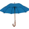 Carve Wood J Handle Umbrella Promotion Wood Handle Fashion Classical Promotional Umbrellas