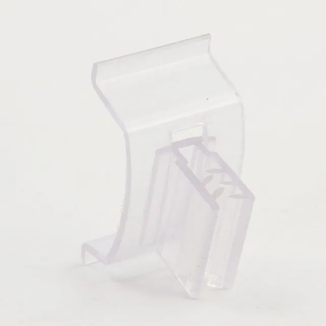 Small Label Holder PVC Plastic  Price Promotion Display Label Strip for Supermarket Shelf