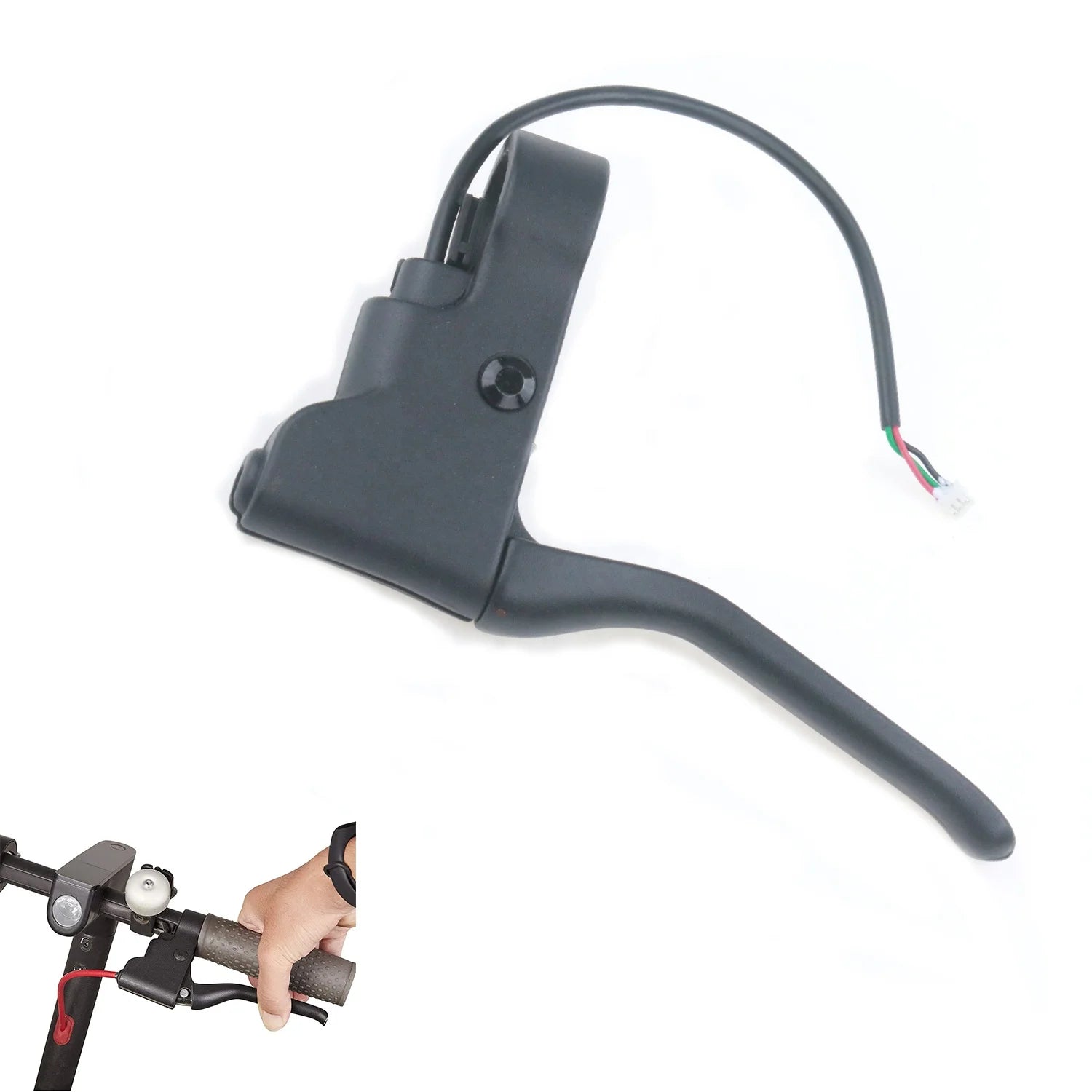 Scooter Left Clutch Brake Levers Handle Brake Lever Scooter Accessories Aluminum Alloy Finger Brake for Xiaomi M365/Pro/Pro2/1S