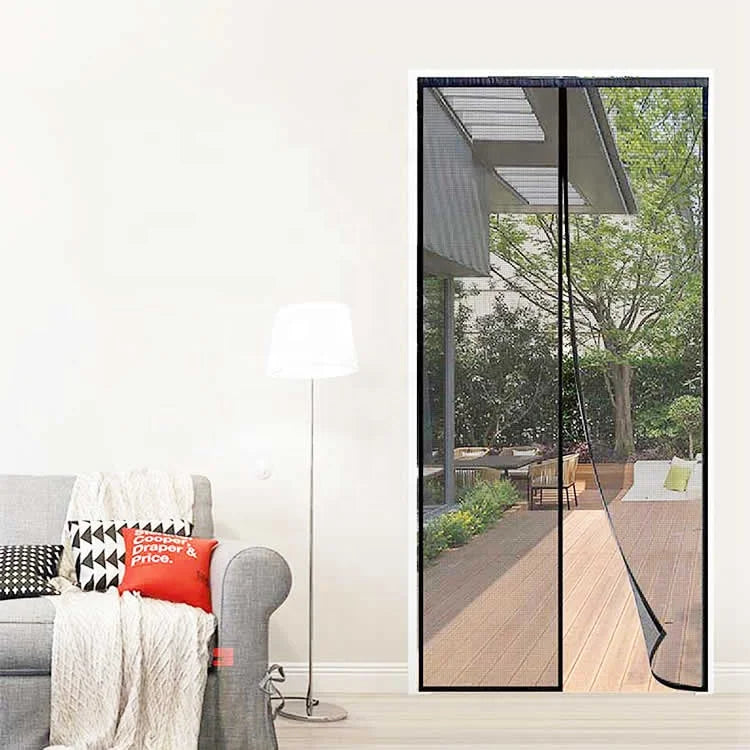 Bulk Supply Magnetic Mosquito Net Door Curtain Anti-Insect Fly Bug Screen Auto-Closing Hands-Free OEM Custom Made