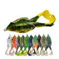 Hot Sale Multi Color 90mm Floating Topwater Bass Bait Soft Fishing Lure Wobblers Spinning Frog Lure