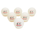 Customization Ittf Approved 3 Stars Ping-Pong Balls OEM Custom Print Logo 40+ White Table Tennis Ball