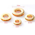 Luggage Clothing Hardware Accessories Metal Eyelet Grommets with Handle Clasp Holes Washer Eyelet for Clothing Luggage Tags
