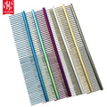 PCM-1 Colorful Pet Steel Combs Dog Cat Comb Tool for Removing Matted Fur Pet Comb with Rounded Teeth