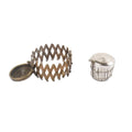 DIY Flexible Metal Expandable Handbag Purse Frame Kiss Lock Accessories Expandable Flex Frame
