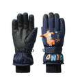 Cute Child Glove Outdoor Riding Bicycle Animal Pattern Thermal Windproof Snow Ski Kids Winter Gloves