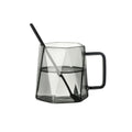 Wholesale Colorful Borosilicate Thermal Proof Glass Stir bar Latte Black Coffee Cup