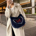 Japan and South Korea Mini Cowboy Bag Instagram Fashion Cool Shopping Hand Bill of Lading Tote Bag Female