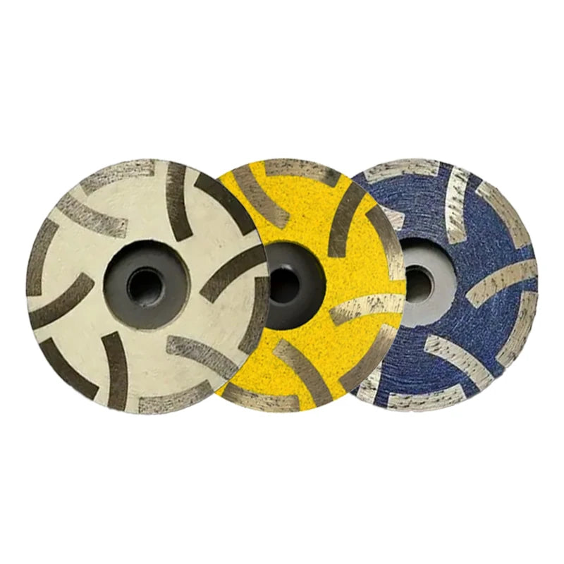 Customized Diamond Abrasive Tools Resin Filled Granite Terrazzo Stone Grinding Polishing Cup Wheels for Marble Concrete