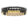 Hot Selling 8mm Micro Inlaid Zircon Ball Set Bracelet Direct Sales From Manufacturer Fashion Jewelry for Women