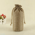 Hot Sale Large Natural Jute Rice Food Bread Packing Sack Bag Drawstring Custom Logo Pouch Jute Bag for Fruits