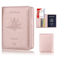 Australia Multi-function Travel Passport Card Holder RFID Blocking Passport Holder Cover