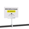 Clothing Store Display Board Discount and Promotion Acrylic Price Tag Paper Material with Metal Pop Advertising Clip