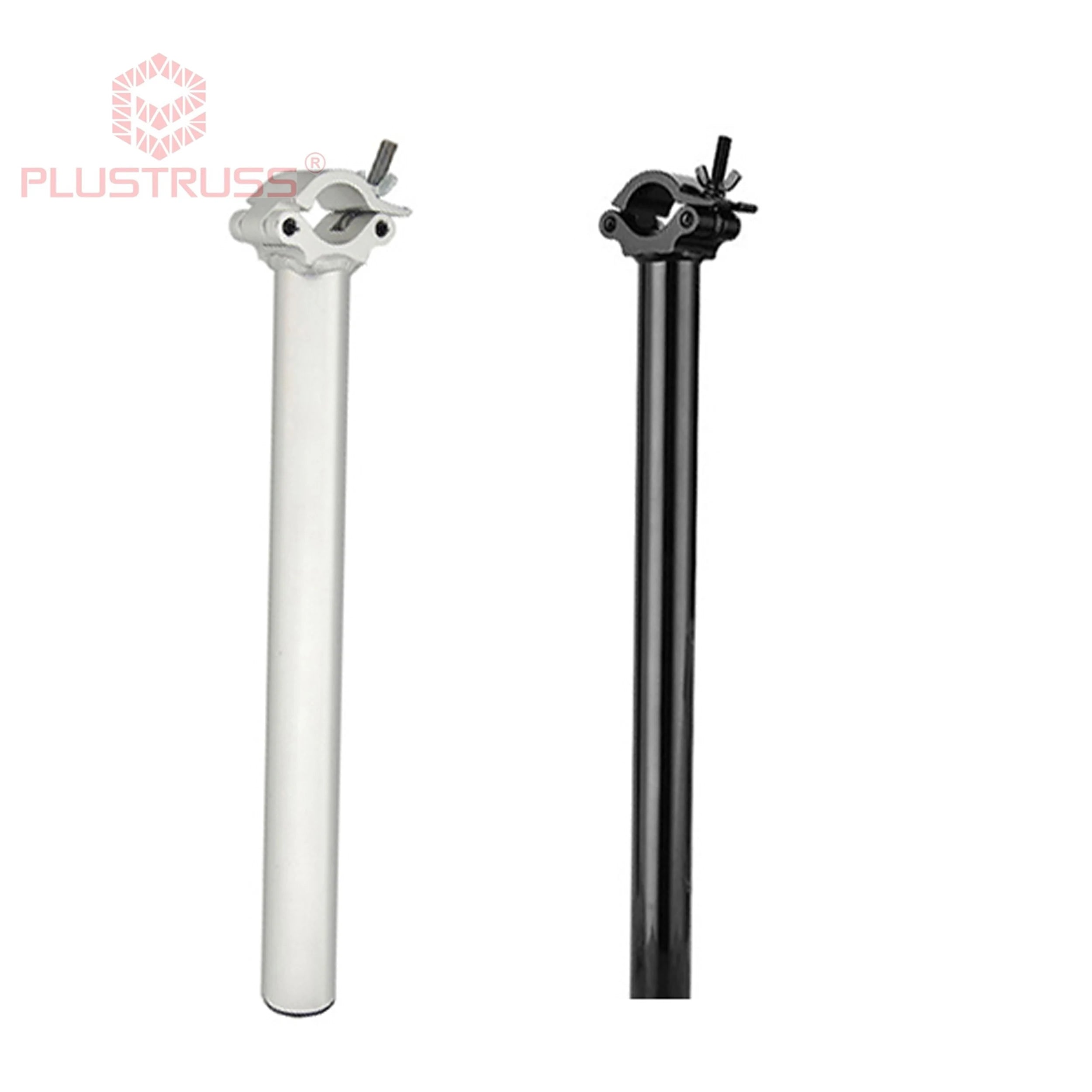 Tube 48-51mm Load 500kg Pipe Clamp Truss Hook Aluminum Stage Lighting Truss Clamp Hook Side Arm With TV-Tap 5011