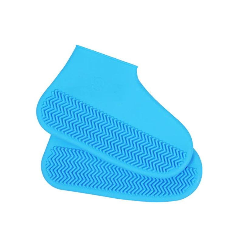 Waterproof Silicone Shoe Covers Non-Slip Water Resistant Overshoes Silicone Rubber Rain Shoe Cover Outdoor