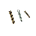 Different Material Axles Shaft Brass Stainless Steel Titanium Alloy Knurled Axles